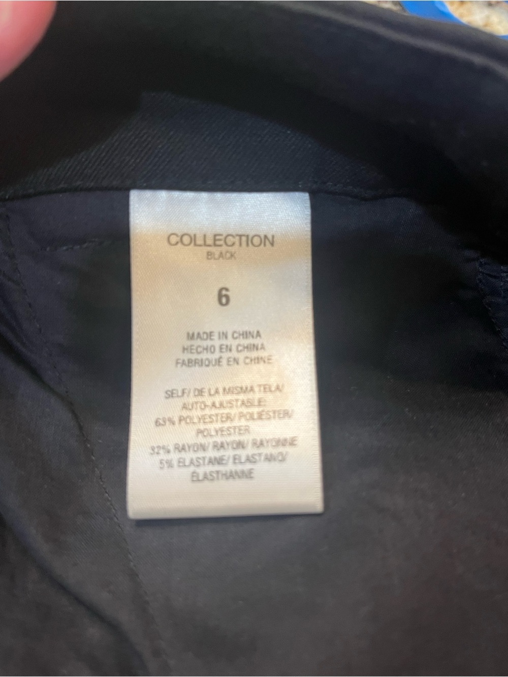 Favorite Daughter black high rise pleated trouser pants relaxed fit 6 - Picture 6 of 6